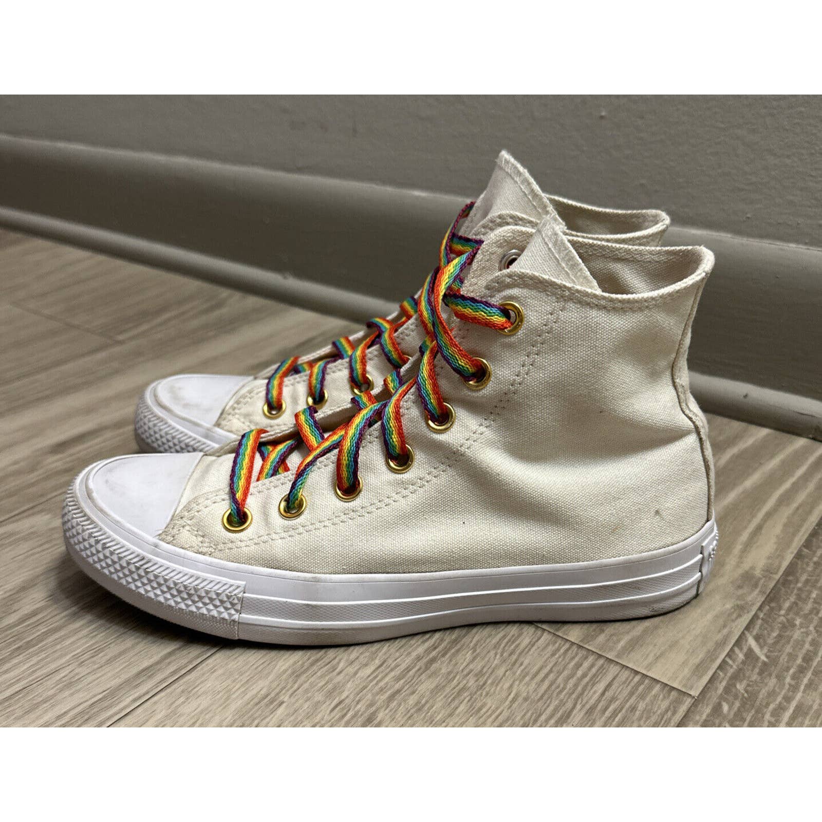 Converse egret white rainbow sale