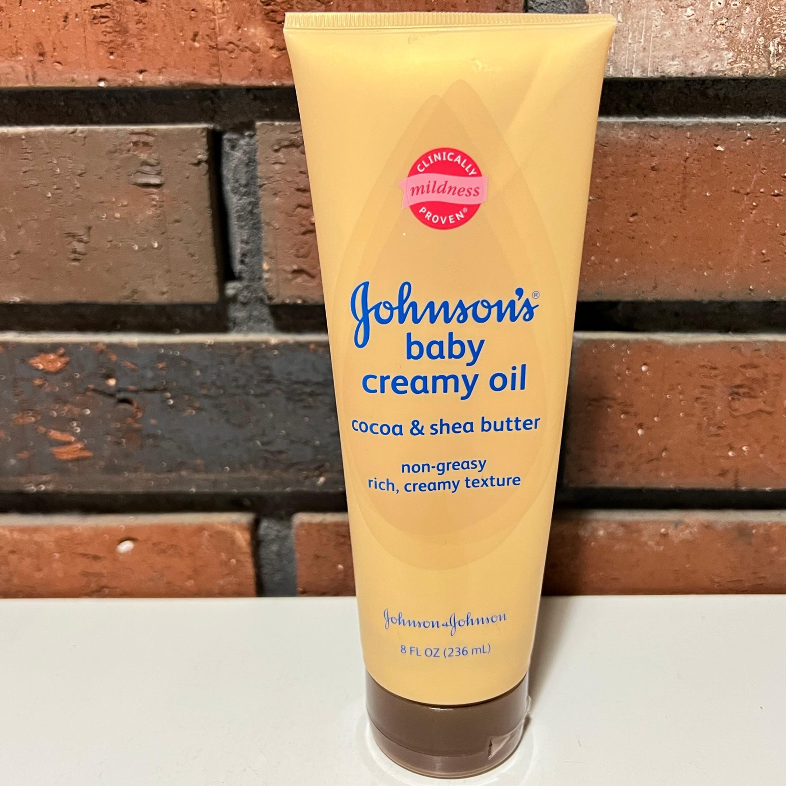 Johnson’s Baby Creamy Oil Cocoa and Shea Butter 8oz