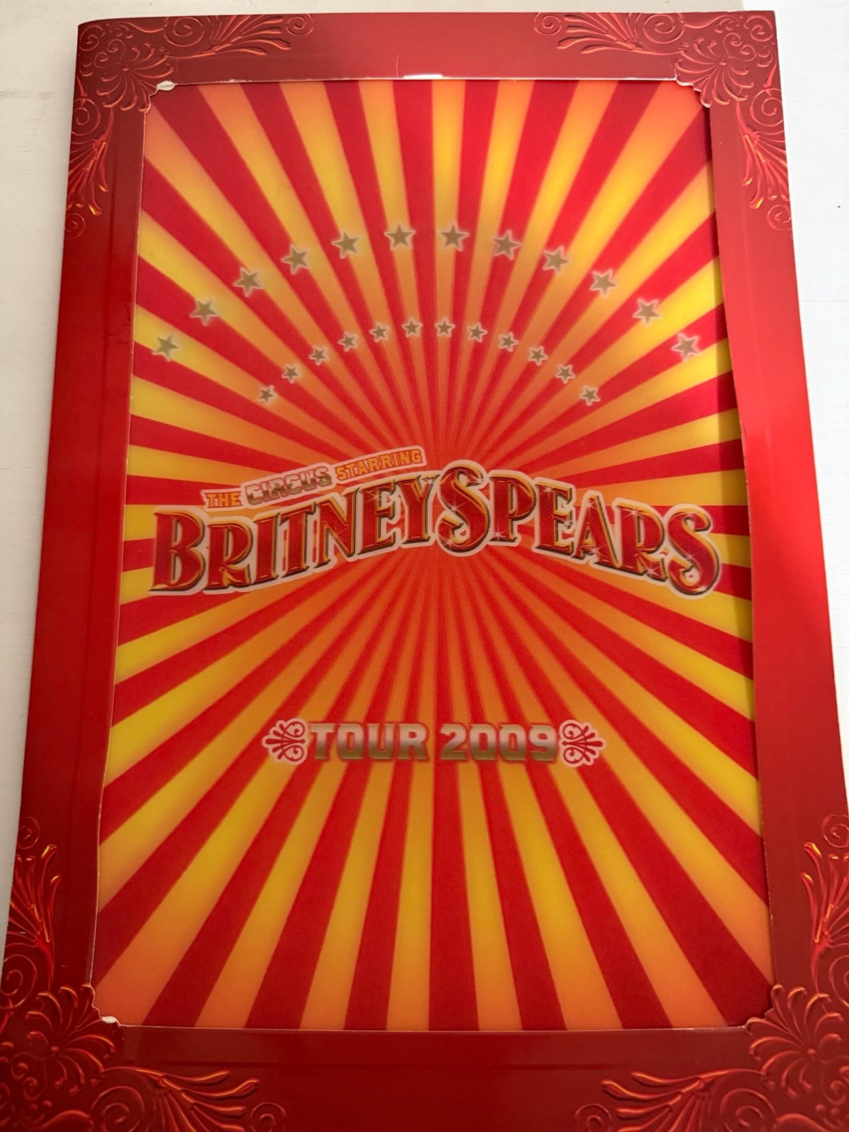 Britney Spears Tour Program