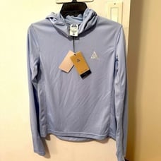 NWT Women’s Small Nike ACG Dri-FIT ADV 'Lava Tree' UV Hoodie - light blue