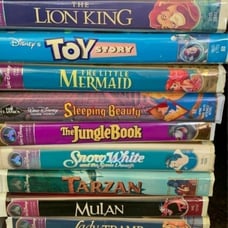 Disney Collectible vhs