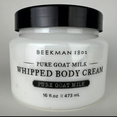 BEEKMAN 1802 Pure GOAT MILK Whipped BODY CREAM 16 fl oz NEW SEALED