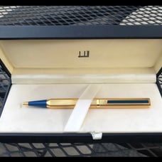 Never used beautiful vintage DUNHILL Gold plated pen