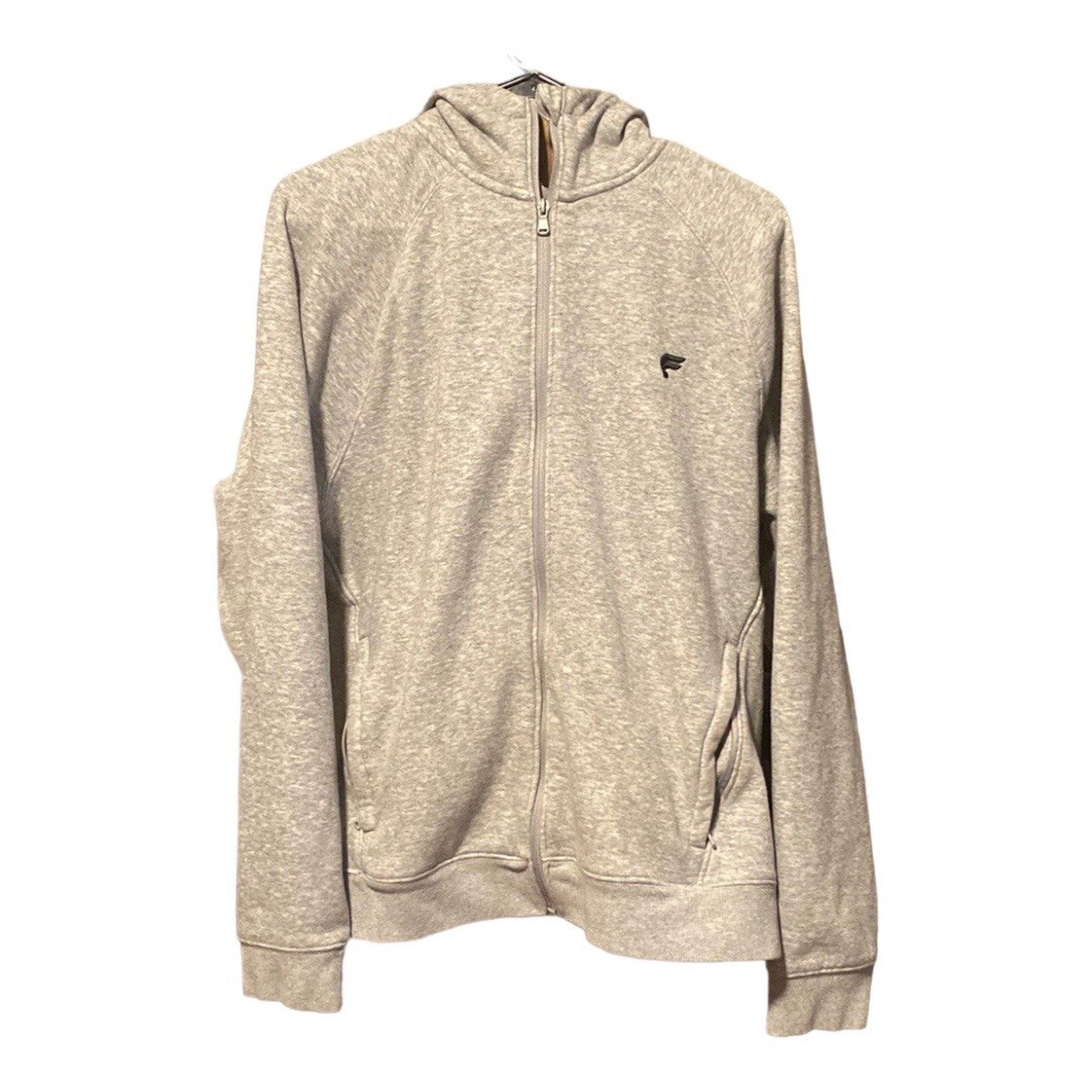 Unisex Fabletics Grey Zip-Up Hoodie