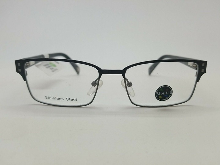 1 Unit NEW Maui & Sons 502 Black Eyeglasses Frames 50-16-135 #393