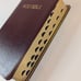 Nelson Holy Bible Giant Print bonded leather Thumb Indexed Burgundy NICE copy!