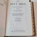 Nelson Holy Bible Giant Print bonded leather Thumb Indexed Burgundy NICE copy!