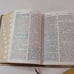 Nelson Holy Bible Giant Print bonded leather Thumb Indexed Burgundy NICE copy!