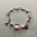 melody inspired beaded charm braclet