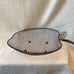 Black metal wire apple shape basket