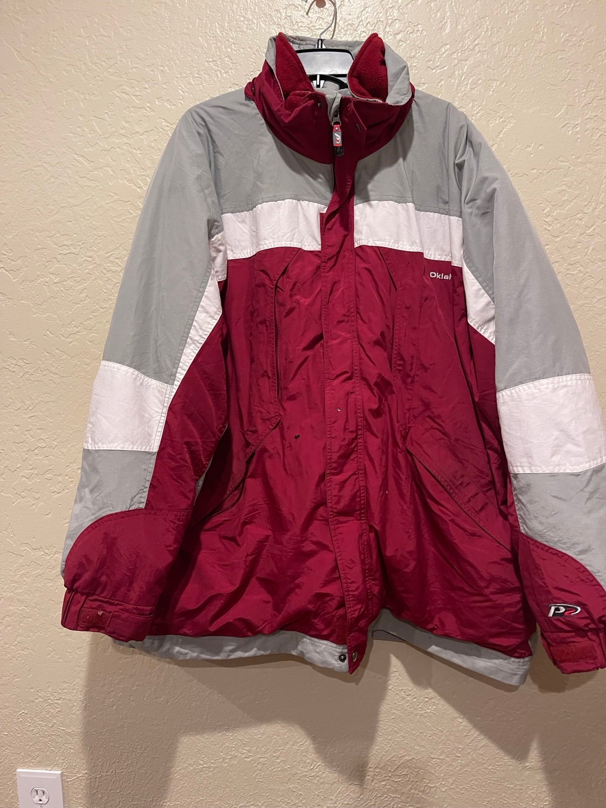 Vintage oklahoma pro player 4 jackets in one SZ 2xL