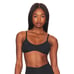 L*Space Fused Alec Bikini Top in Black Size Large NWT