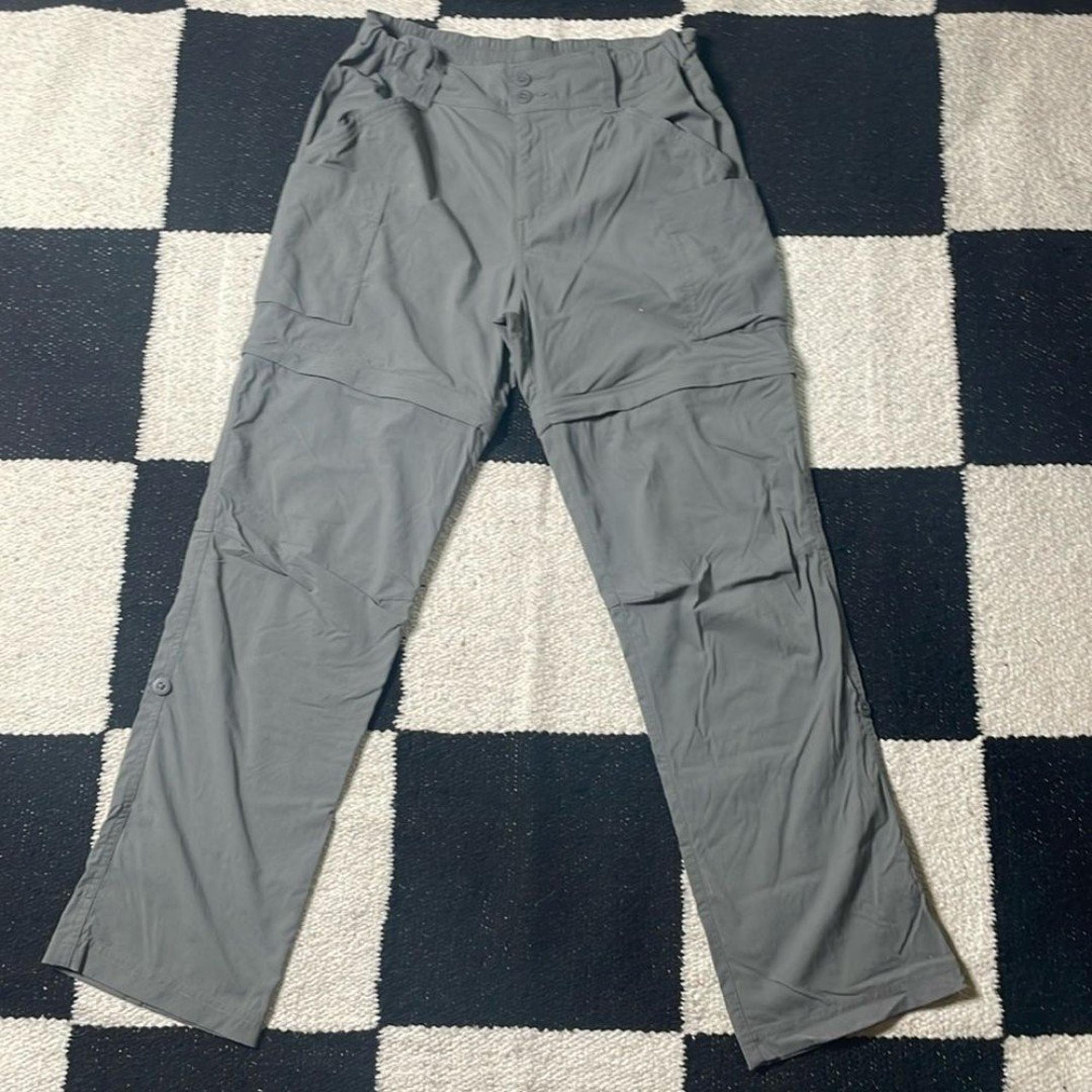 REI Grey Nylon Zip Off Girls Size XL (18) Pants/Shorts Hiking Outdoors Pants