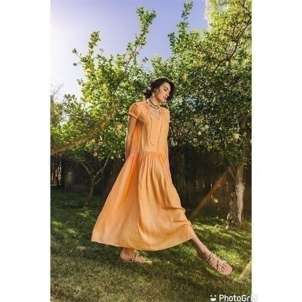 Current Air Tonal Dot Maxi Dress