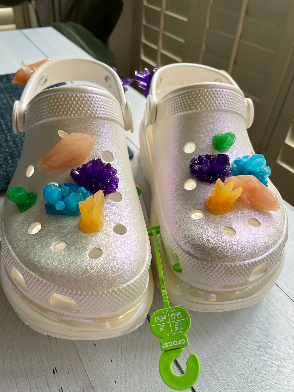 Crocs LIL NAS X MEGA CRUSH CLOG Multi Size M8/ Women’s 10 Crystals Jibbitz NWT
