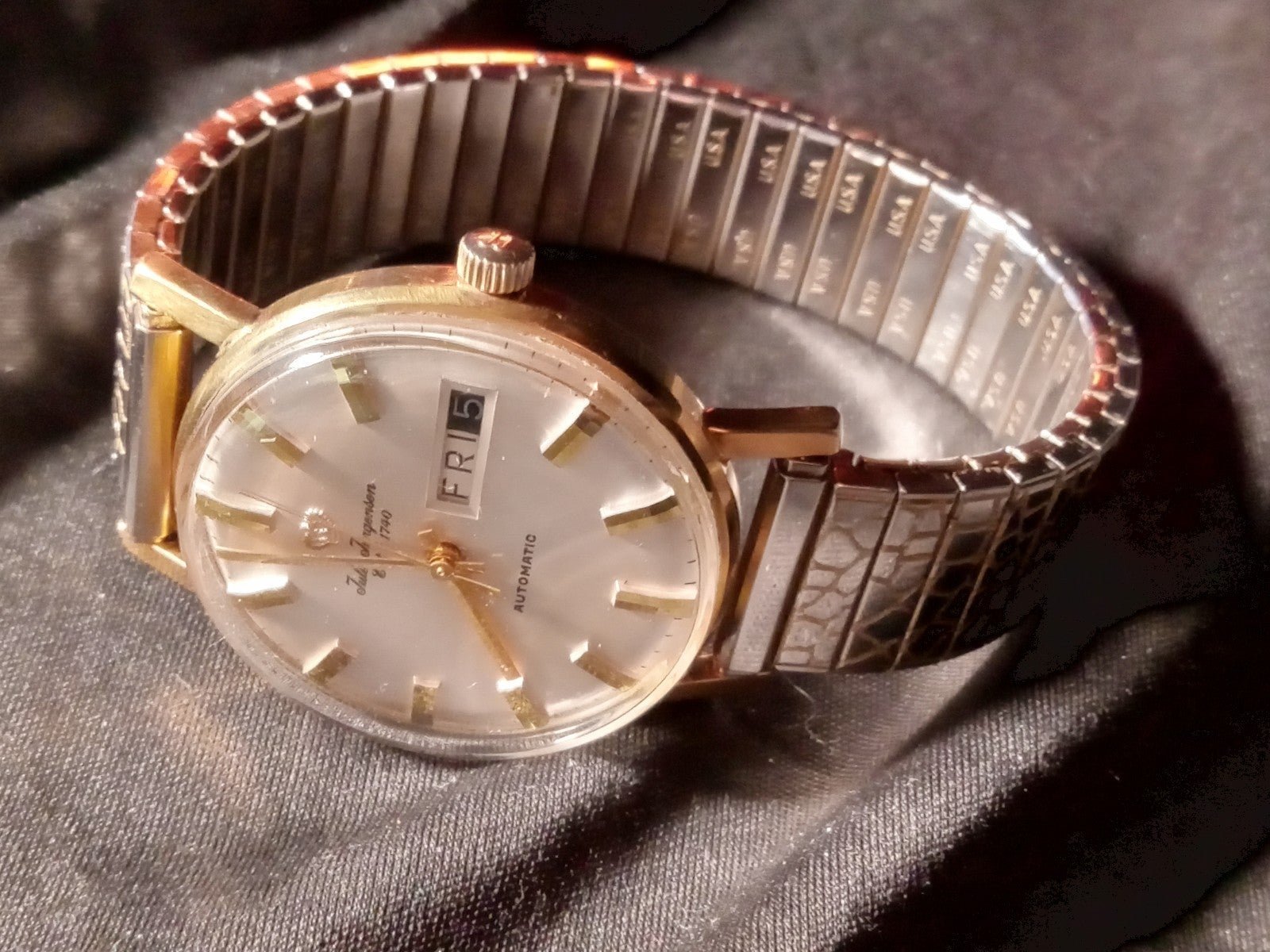 Jules Jurgensen gold vintage watch ⌚
