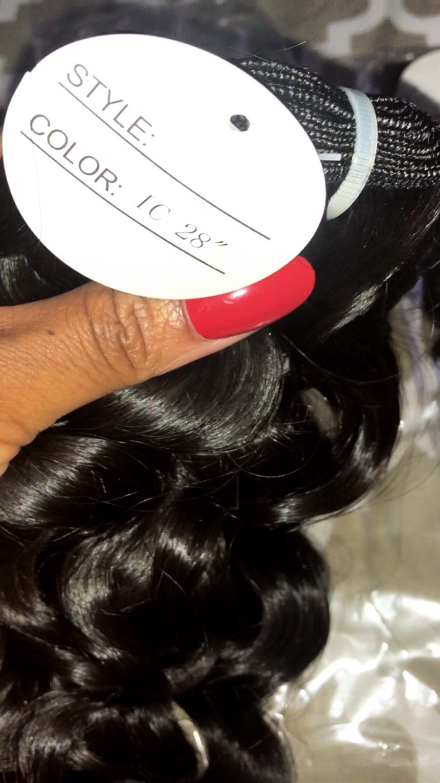 human hair extensions