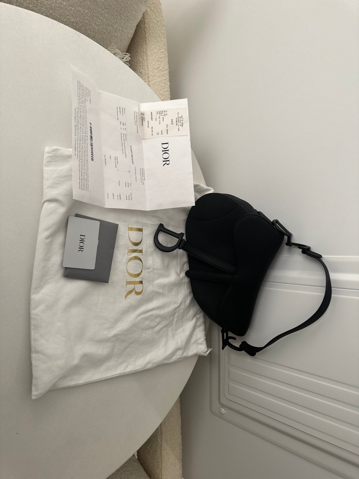 Dior Saddle Bag M Calfskin