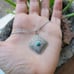 Classic Silver Dainty Turquoise Necklace