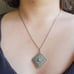 Classic Silver Dainty Turquoise Necklace