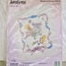 NEW Janlynn Suzys Zoo Cross Stitch Babys Friends Quilt Kit Crib Cover 38-146 VTG