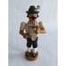 Vintage Erzgebirge Smoker Wood Incense Burner German Pipe Trumpet Bavarian 8