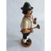 Vintage Erzgebirge Smoker Wood Incense Burner German Pipe Trumpet Bavarian 8