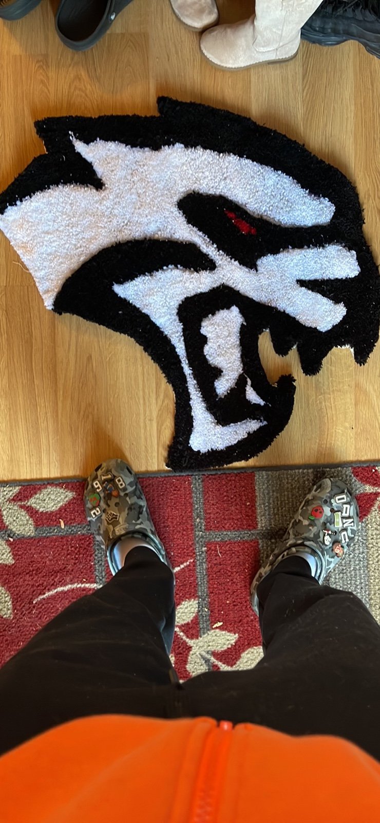 Hellcat Redeye Custom rug