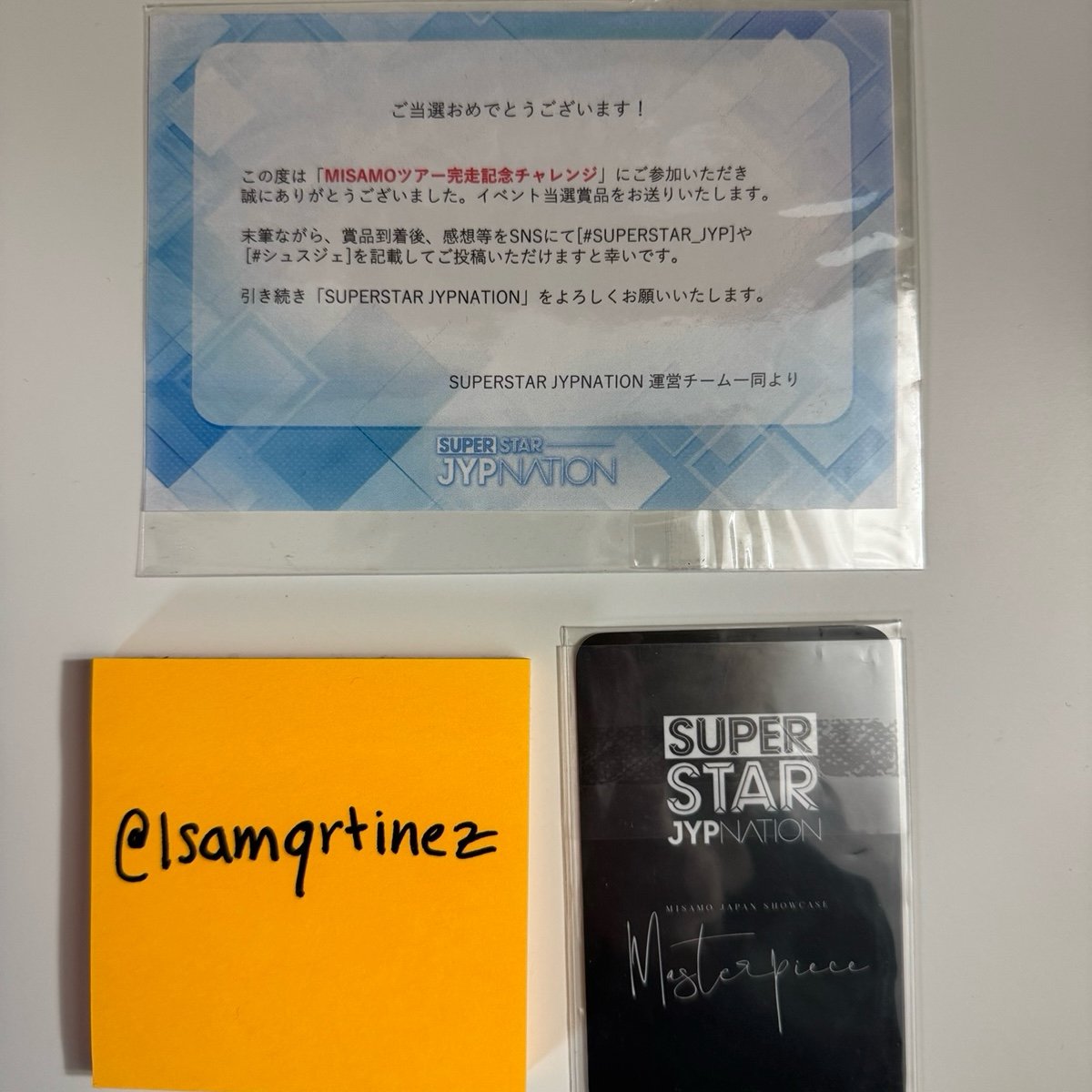 twice Momo misamo ssjyp showcase photocard