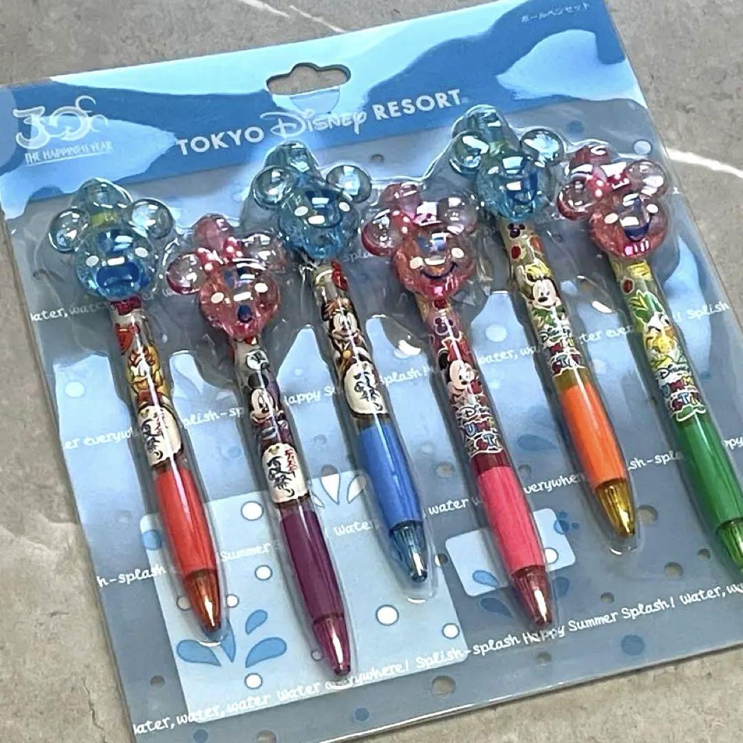 Rare Disney Ballpoint Pen Summer Festival 30th Anniversary