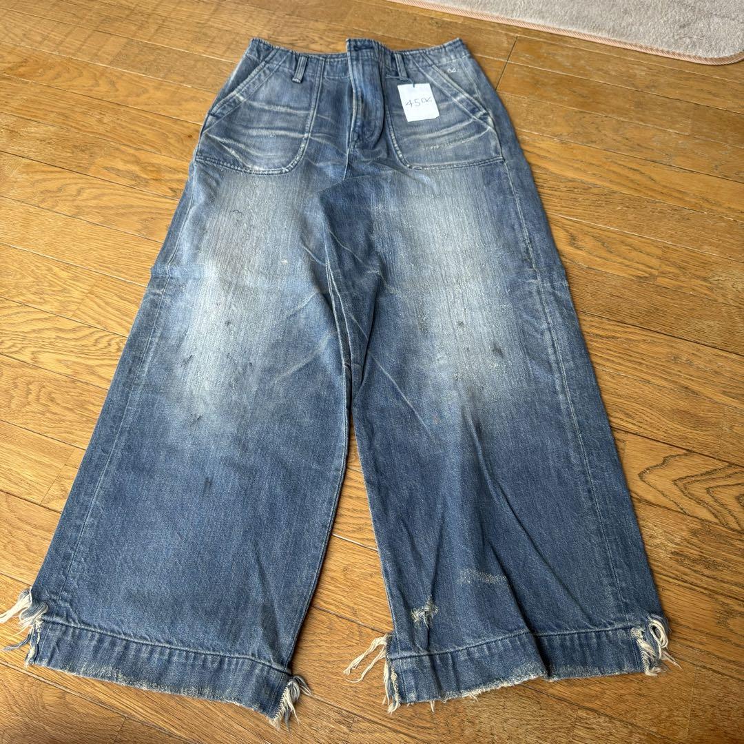 45r 45rpm Indigo Denim Pants Size 2