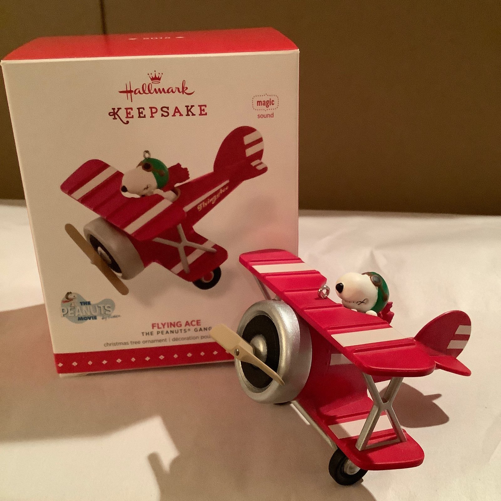 Hallmark Peanuts Snoopy Flying Ace Ornament