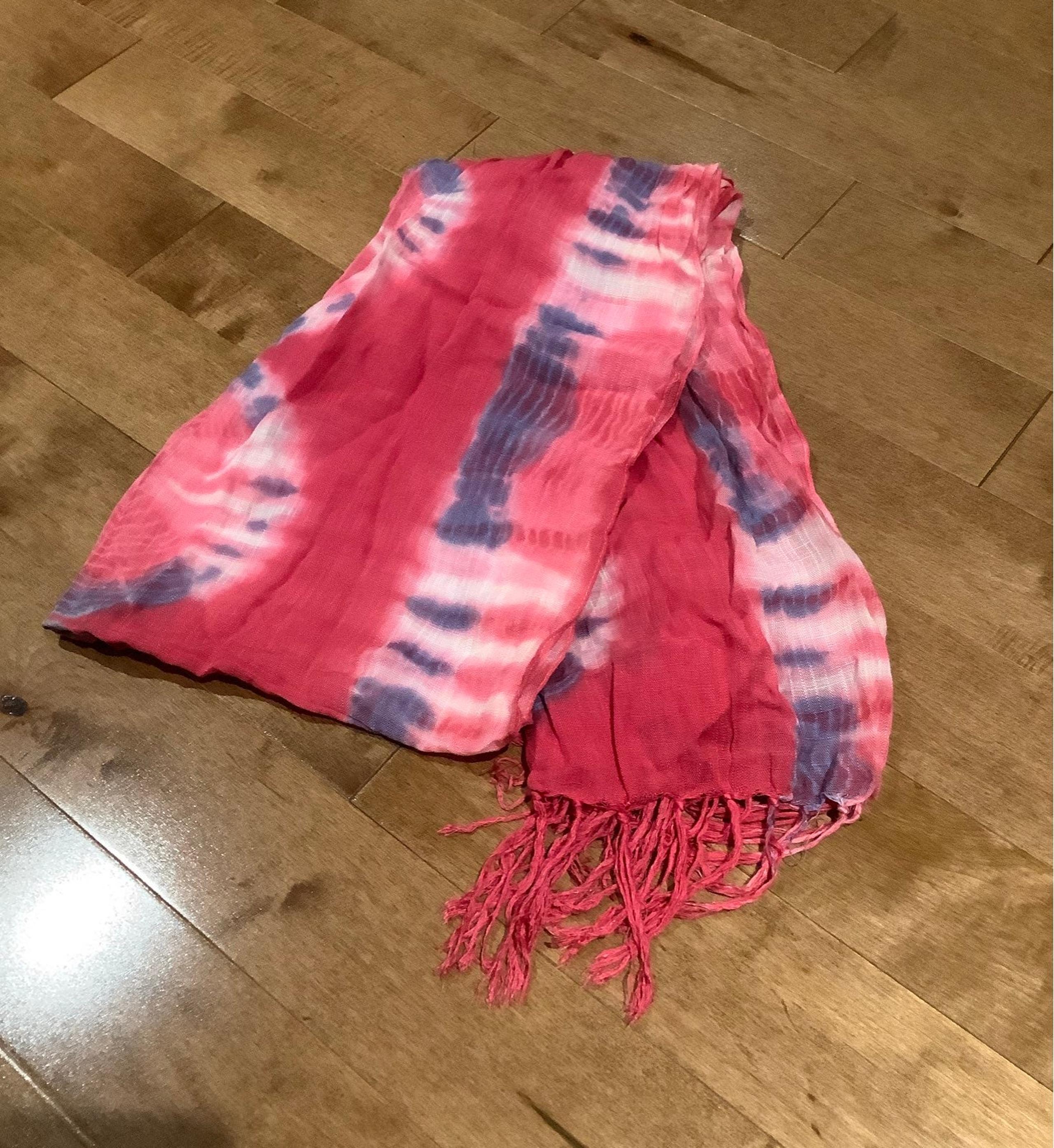 LOWERED PRICE: Tie Dye Scarf