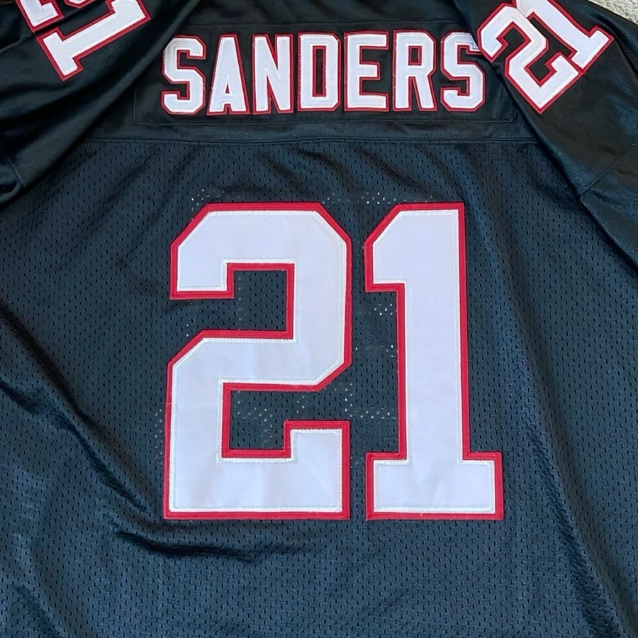 Deion Sanders Atlanta Falcons Jersey Reebok NFL Players Jersey / size 2XL