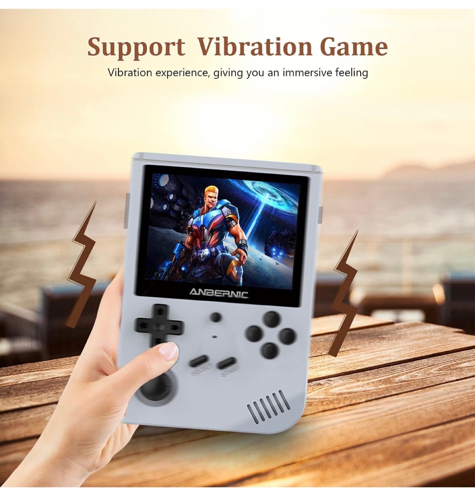 RG351V Handheld Game Console 3.5 Inch Portable hotsell Double TF 64G Card Handheld Retro