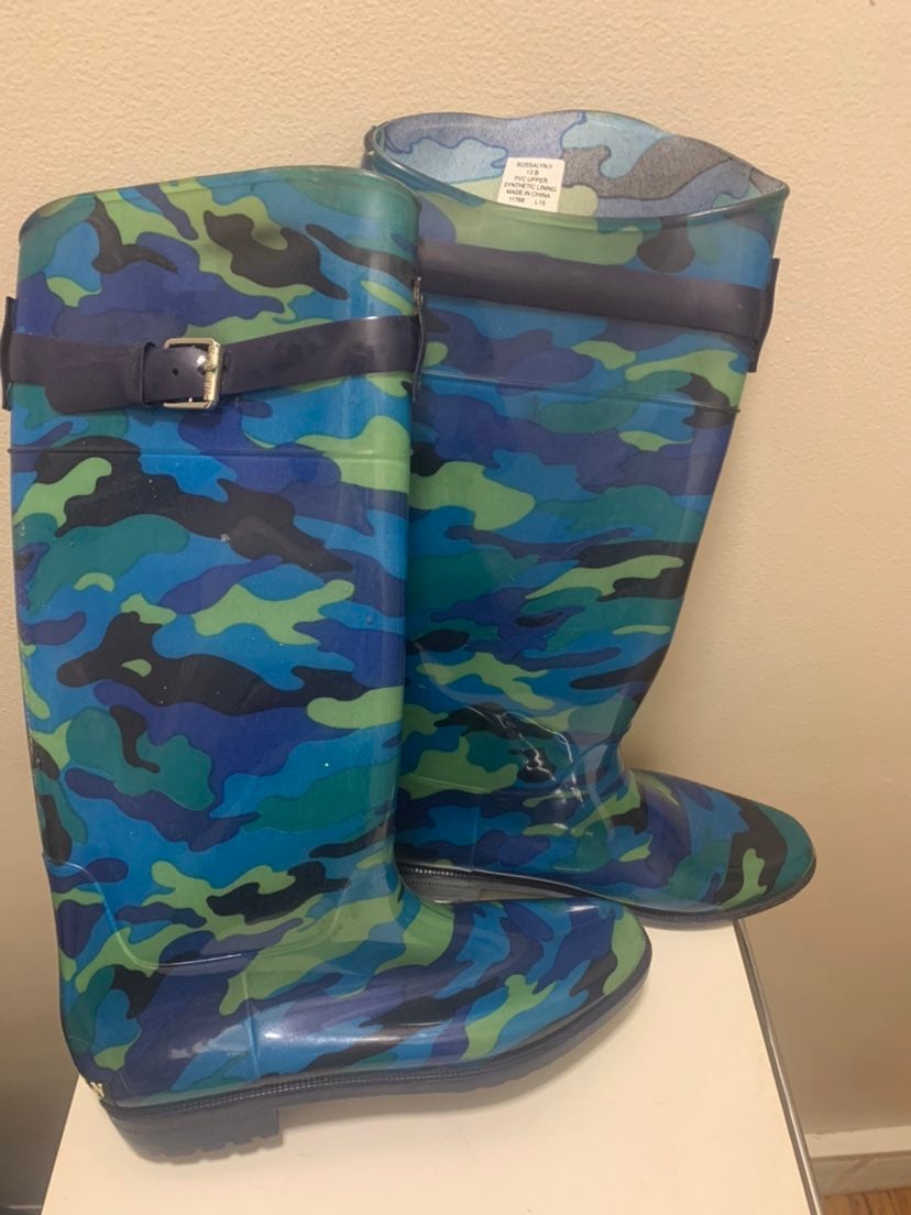 Ralph Lauren Rossalyn Knee High Rain Boo