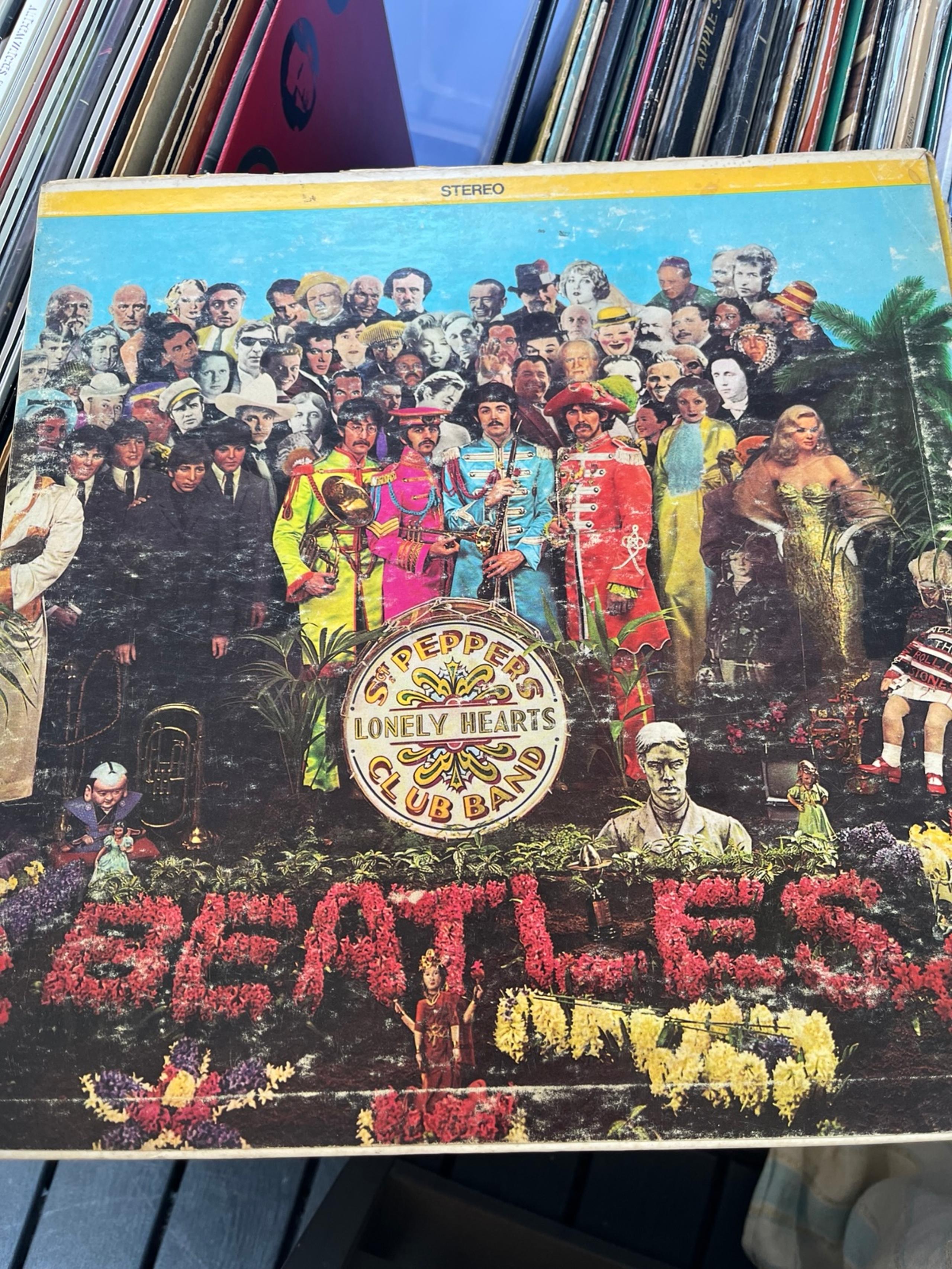 Vintage 1967 1st US Press The Beatles Sgt Peppers Lonely Hearts Club Band