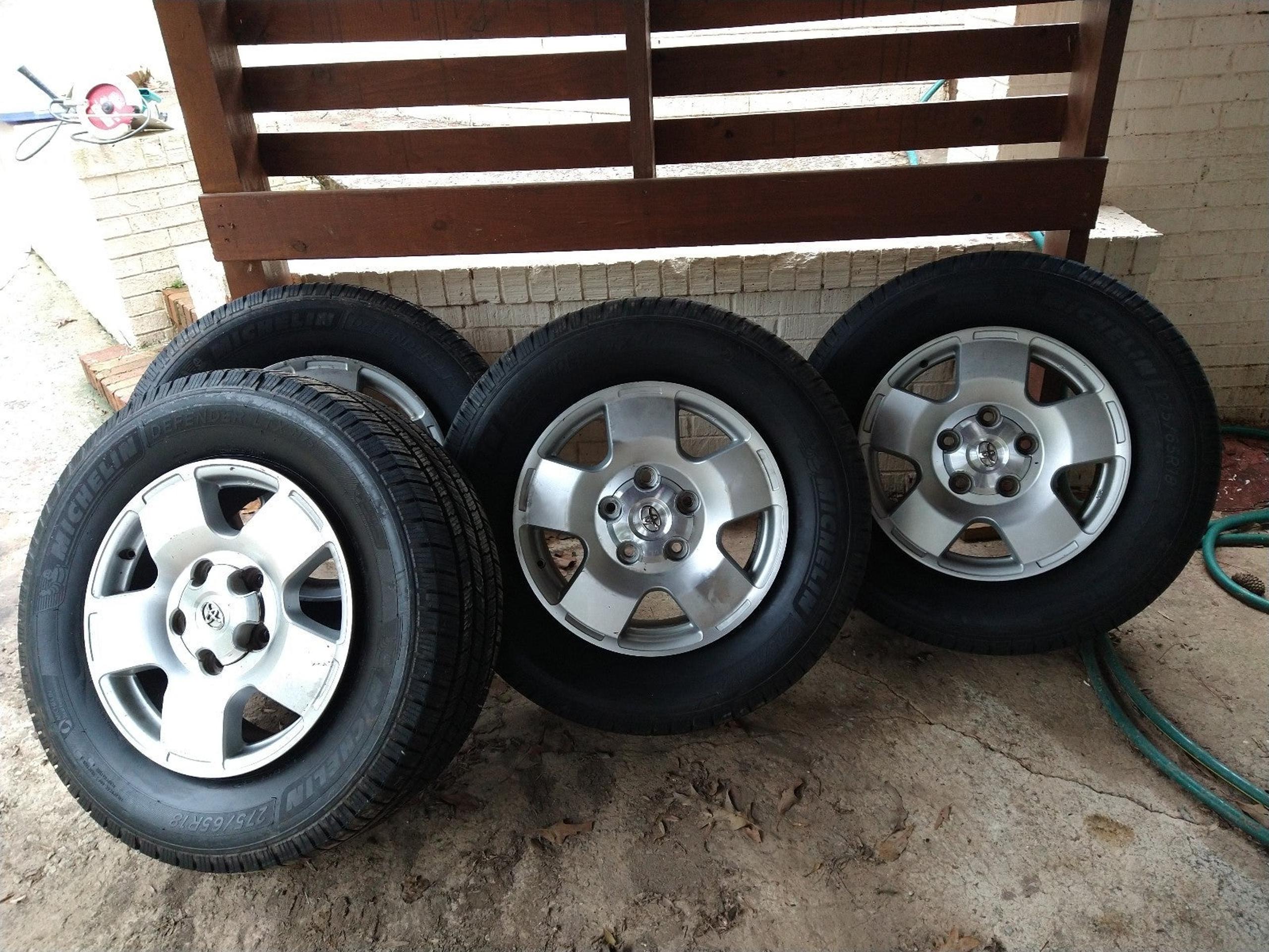 New Michelin Defender Toyota Tundra LTX M/S Tires