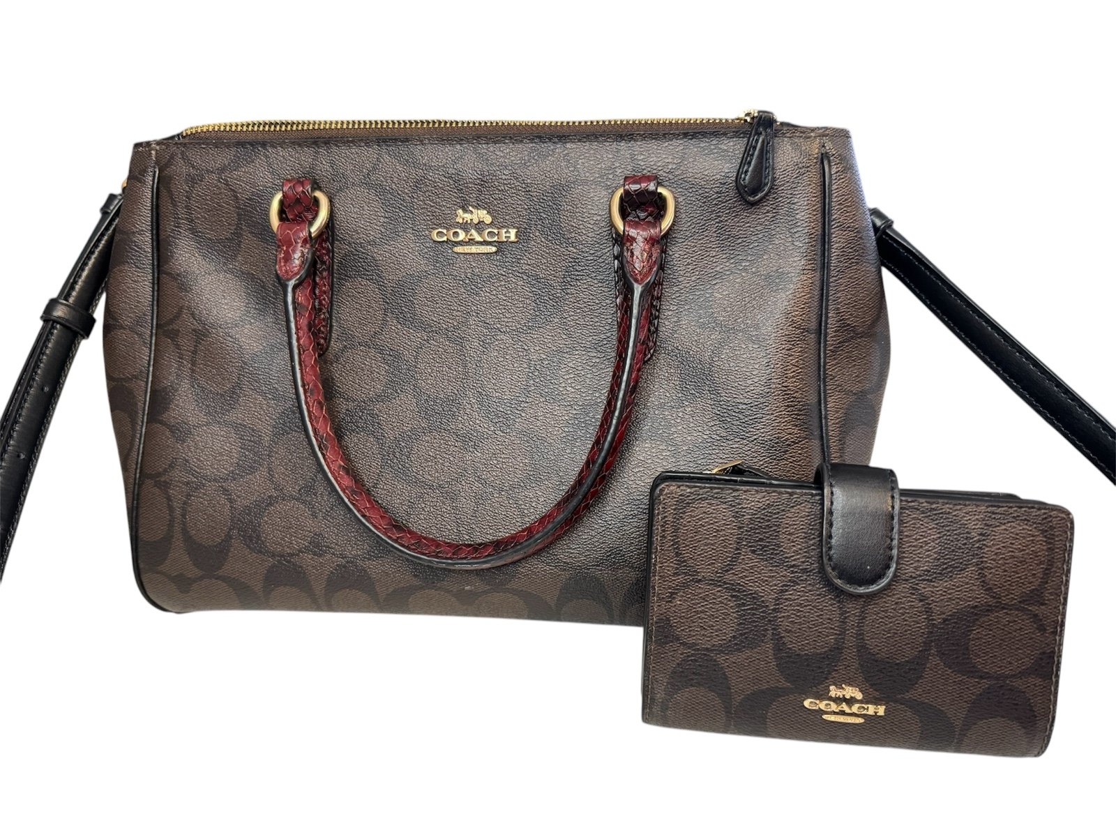 Surrey Carryall In Signature Canvas with Wallet!