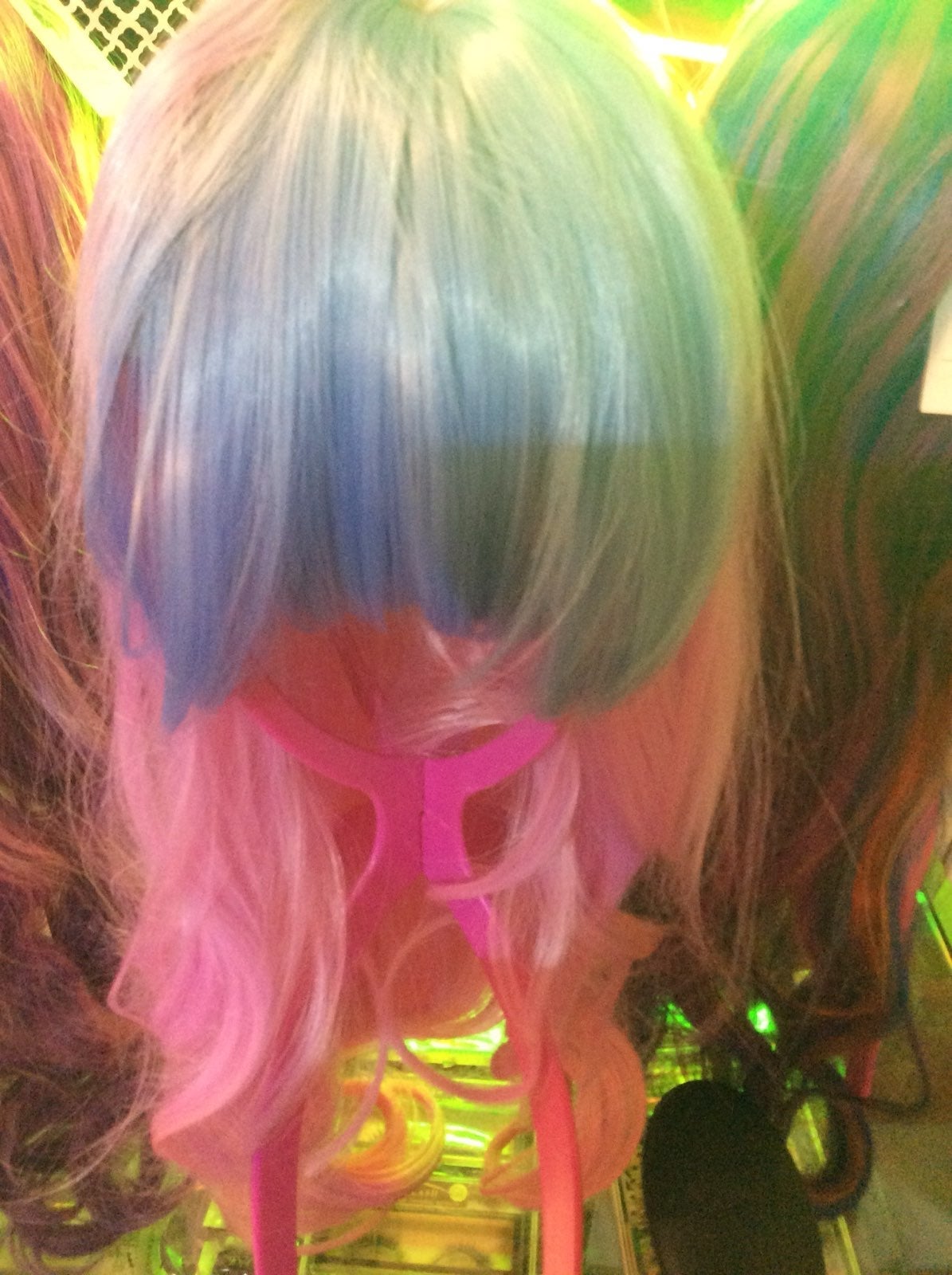 COTTON CANDY WIG WITH FRONT BANG