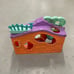 Littlest Pet Shop LPS Orange Club Playset Tree House W/ Swing Wheel