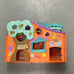 Littlest Pet Shop LPS Orange Club Playset Tree House W/ Swing Wheel