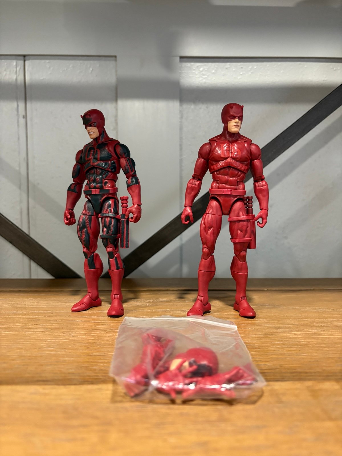 Marvel legends daredevil 3 pack, and 2 pack daredevil lot.