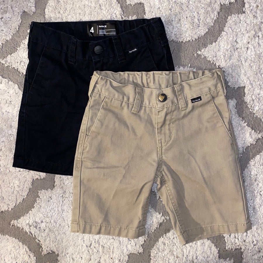 Hurley Shorts Bundle 2 Shorts Boys Size 4