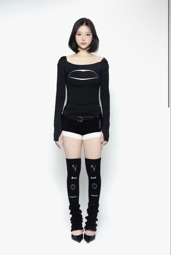 THEREDTHREAD's logo knit pants (micro) Other