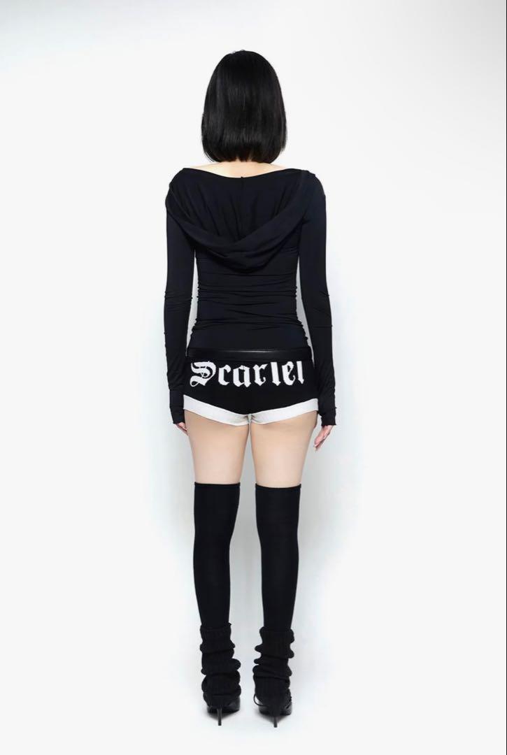 S logo knit pants micro