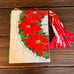 Christmas Junk Journal Poinsettia Festive Holiday Jesus Christmas Journal