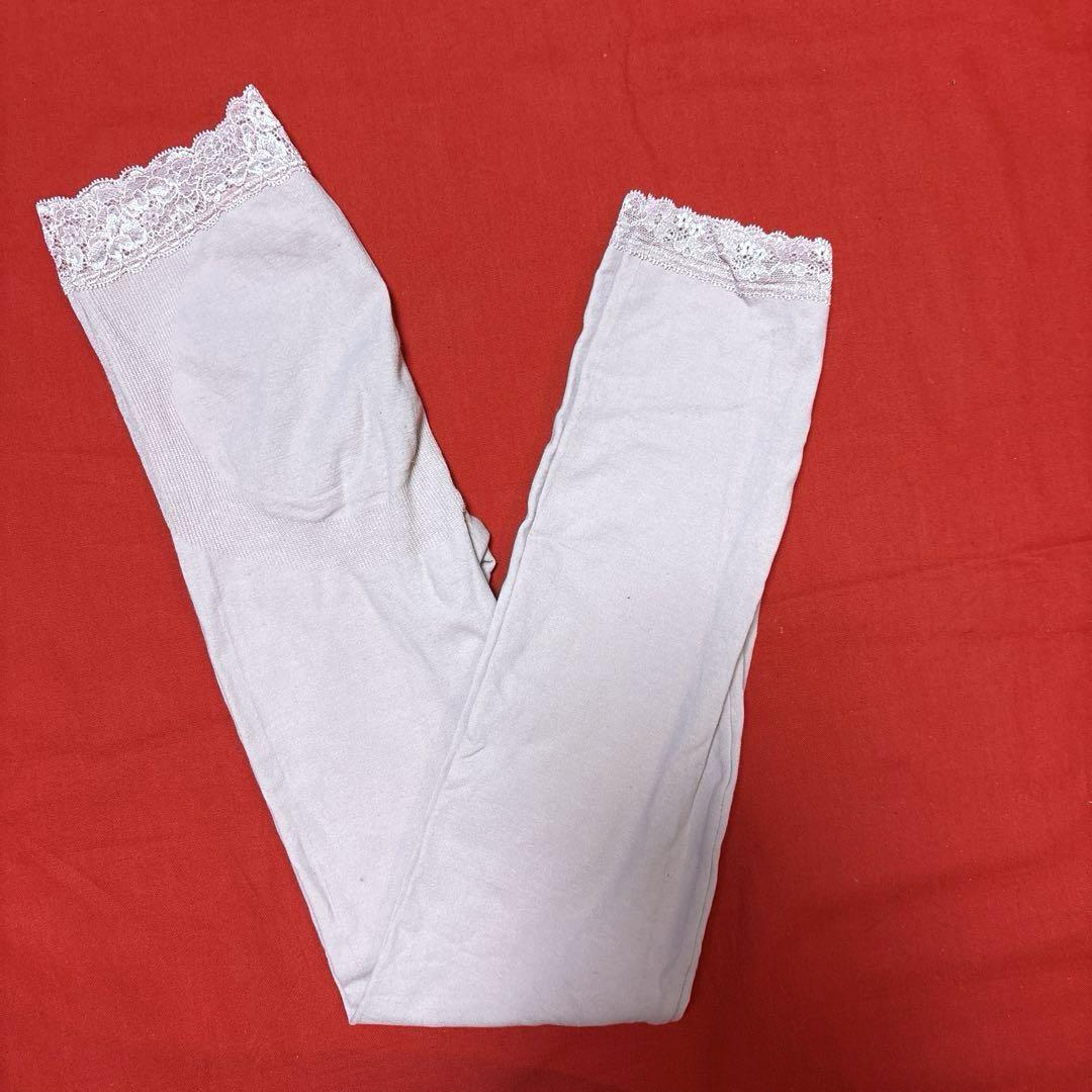 【Unused】Warmth Activating! Chabi Limited Edition Warm Leggings M Pink ②