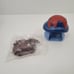 Smuft Blue Red House Schleich 49013 1978 NOB