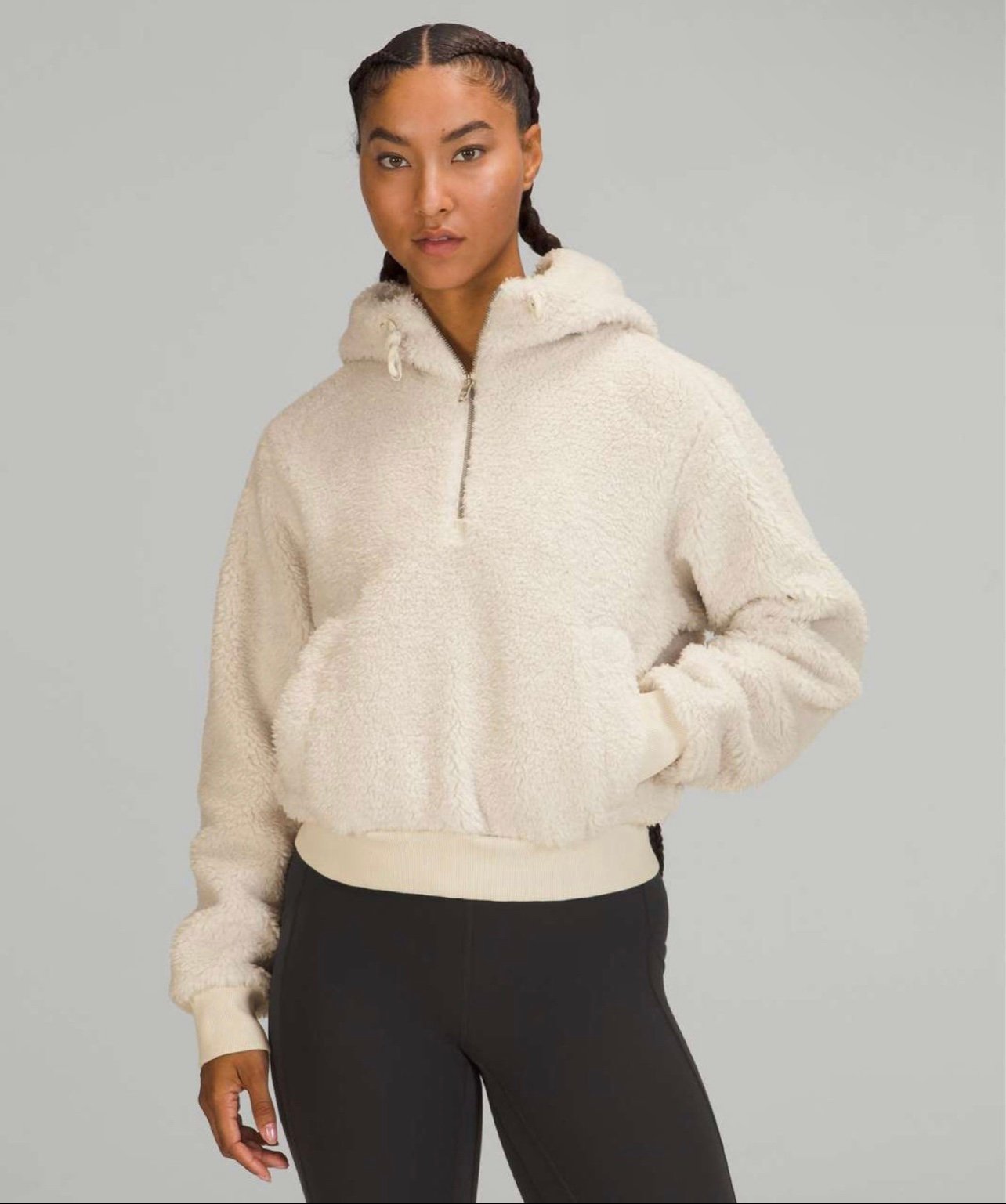 Lululemon Fluffy Quarter Zip Jacket